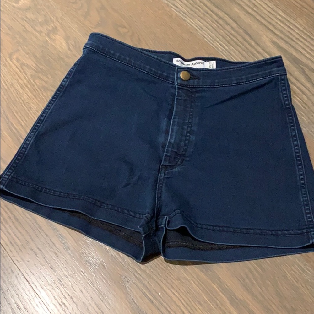 American Apparel Jean Shorts
